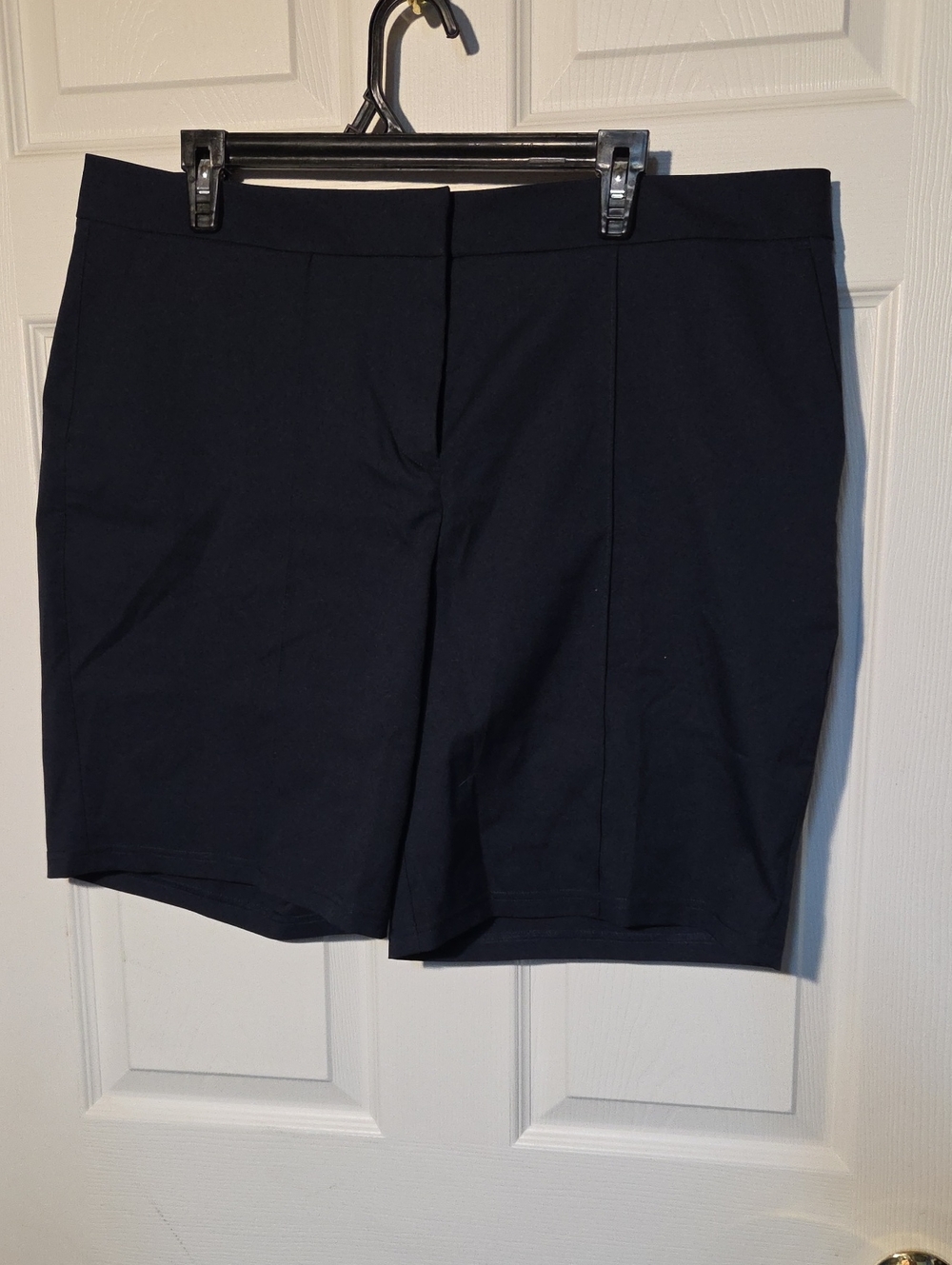 Puma Women's Navy Tailored Bermuda Shorts Sz XL